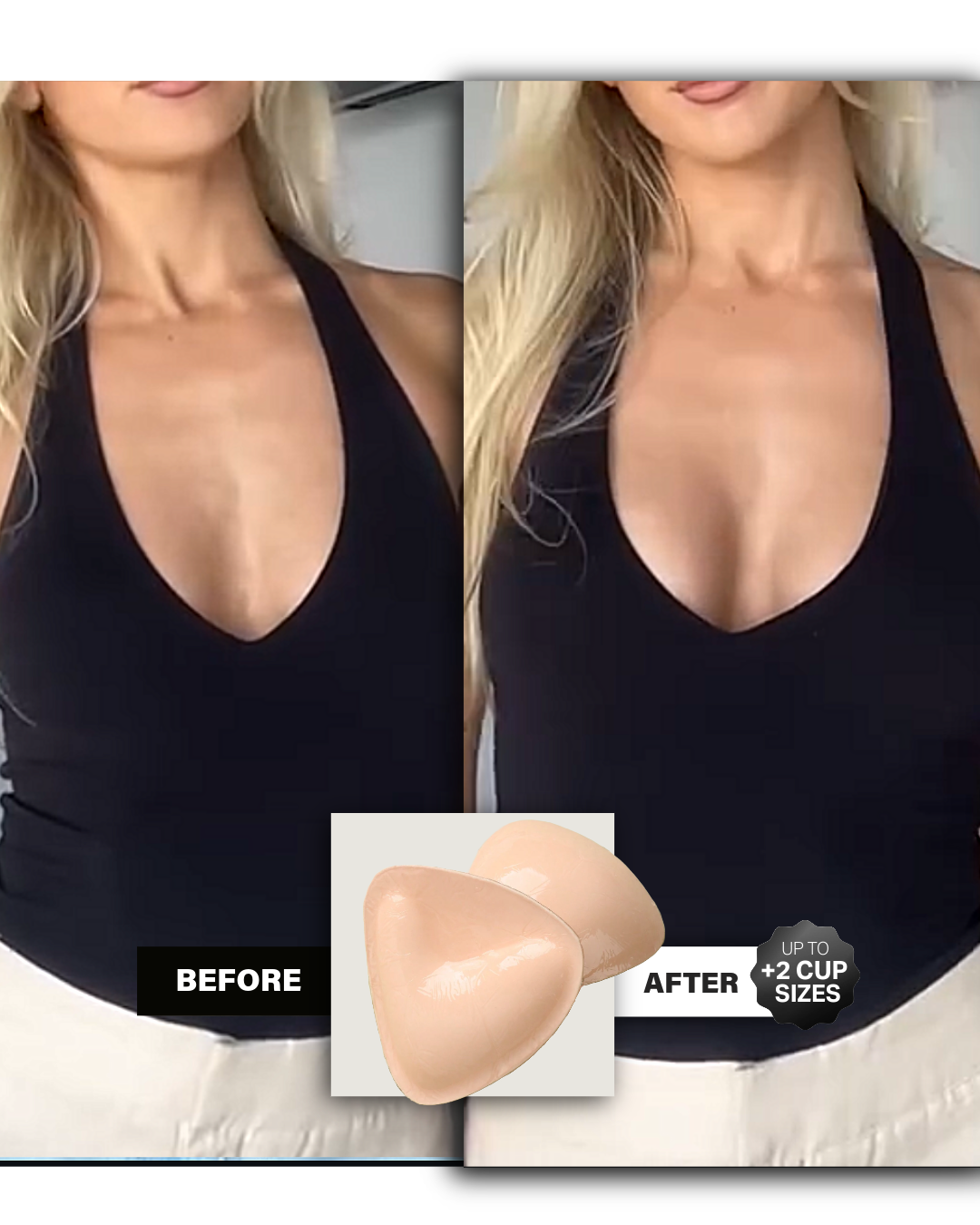 Pluscherry™ Sticky Bra - Invisible Push-Up Inserts