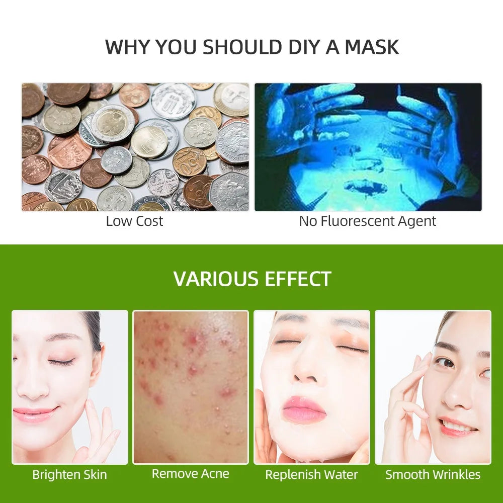 7-in-1 Silicone Face Mask Mold Kit