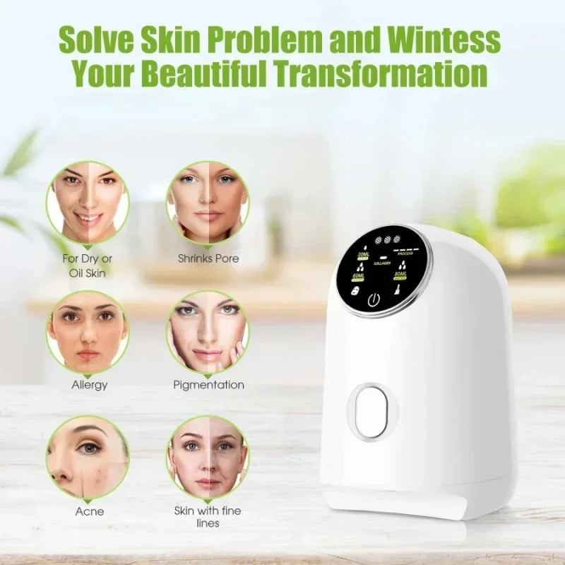 Plus Cherry™ Natural Face Mask Maker – DIY Jelly Mask Machine