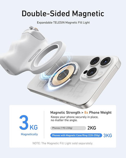 SnapGrip™ Magnetic Camera Handle with Wireless Shutter