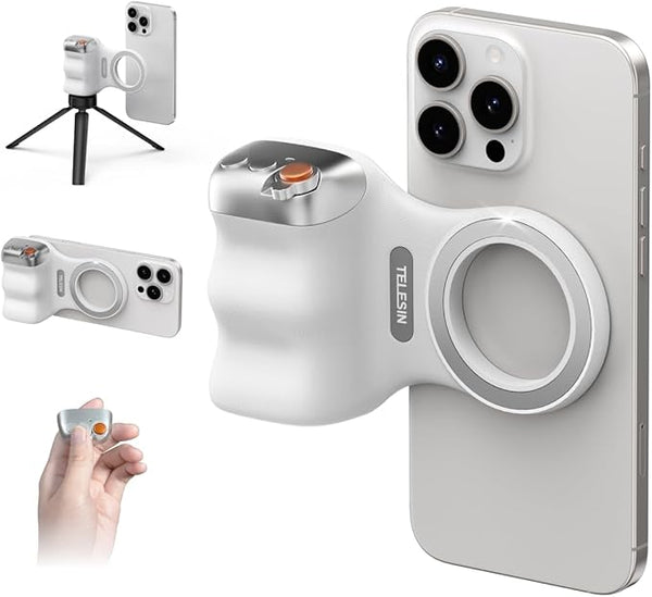 SnapGrip™ Magnetic Camera Handle with Wireless Shutter