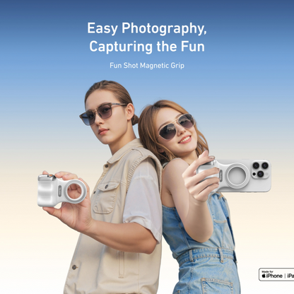 SnapGrip™ Magnetic Camera Handle with Wireless Shutter