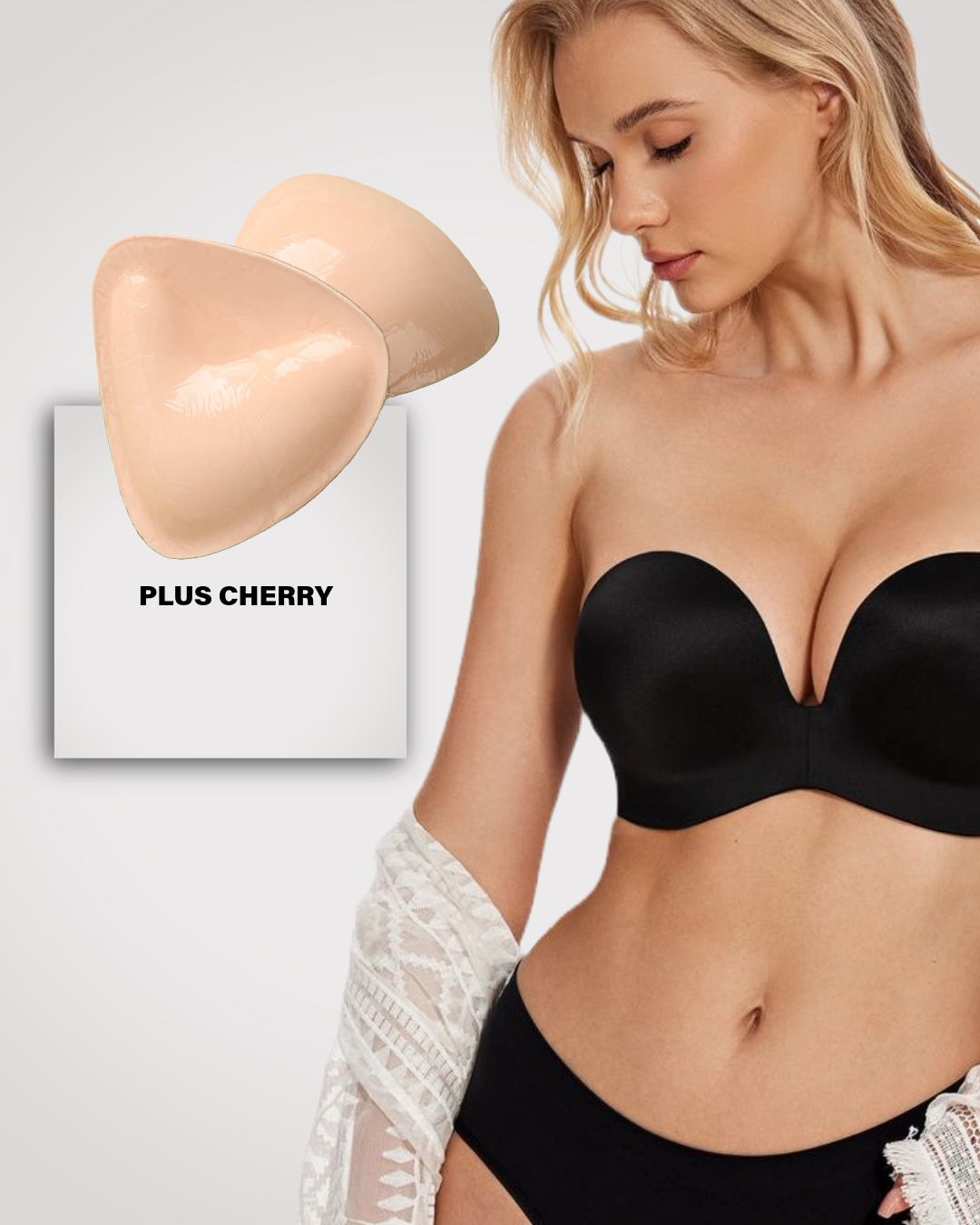 Pluscherry™ Sticky Bra - Invisible Push-Up Inserts