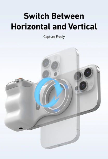 SnapGrip™ Magnetic Camera Handle with Wireless Shutter