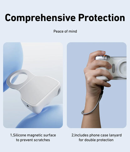 SnapGrip™ Magnetic Camera Handle with Wireless Shutter