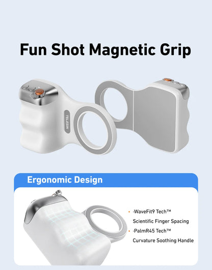 SnapGrip™ Magnetic Camera Handle with Wireless Shutter